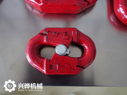 矿用锯齿环 弧齿环 40T扁平式链接环 齿形配合牢固拆卸方便